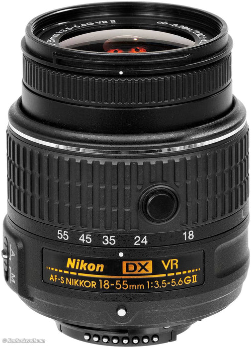 Nikon D7000/D7500 DSLR Camera with 18-55mm VR II Kit USA with Sandisk 32GB MC | Case | Spider Tripod &amp; 3 Year Extended Warranty