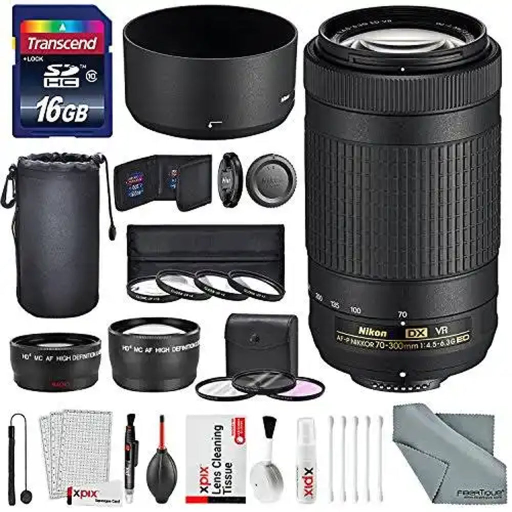 Nikon AF-P DX Nikkor 70-300mm f/4.5-6.3G Ed VR Lens with