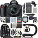 Nikon D3000/D3500 10.2MP Digital SLR Camera with 18-55mm with 64GB Pro Video Kit