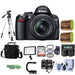 Nikon D3000/D3500 10.2MP Digital SLR Camera with 18-55mm &amp; 70-300mm G ED Zoom Lens 64GB Accessory Bundle
