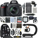 Nikon D3100/D3500 Digital SLR Camera with 18-55mm VR Lens &amp; 64GB Pro Video Kit