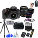 Nikon D3300/D3500 DSLR Camera with 18-55mm Lens Kit Accessory Bundle