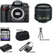 Nikon D7000/D7500 DSLR Camera with 18-55mm VR II Kit USA with Sandisk 32GB MC | Case | Spider Tripod &amp; 3 Year Extended Warranty