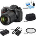 Nikon D7200/D7500 DSLR Camera with 18-140mm Lens | Case | UV Filter | Cleaning Kit &amp; 3 Year Limited Warranty