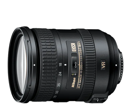 Nikon 18-200mm f/3.5-5.6G ED VR II Zoom AF-S DX NIKKOR Lens
