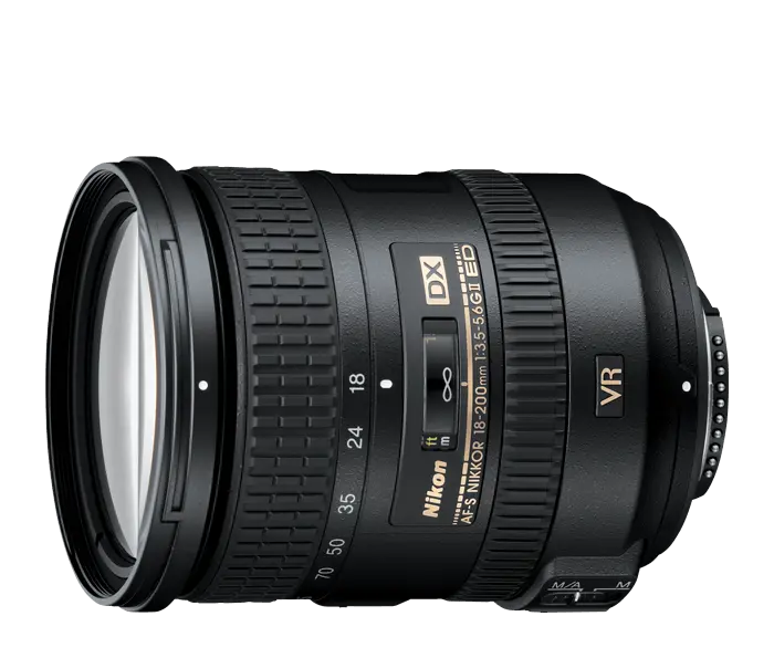 Nikon 18-200mm f/3.5-5.6G ED VR II Zoom AF-S DX NIKKOR Lens