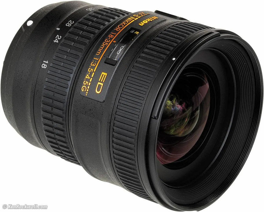 Nikon AF-S NIKKOR 18-35mm f/3.5-4.5G ED Lens