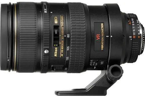 Nikon AF-S NIKKOR 80-400mm f/4.5-5.6G ED VR Lens USA Manf. Part # 2208