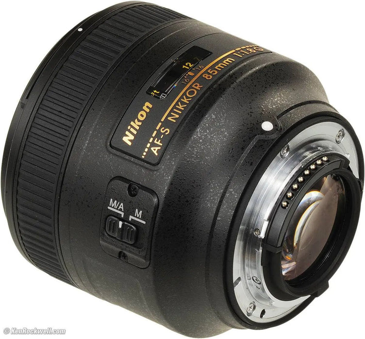 Nikon AF-S NIKKOR 85mm f/1.8G Lens USA