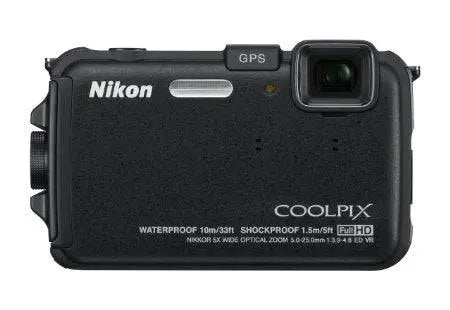 Nikon COOLPIX AW100 16 MP CMOS Waterproof Digital Camera with GPS