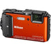 Nikon COOLPIX AW130 Waterproof Digital Camera (Orange)
