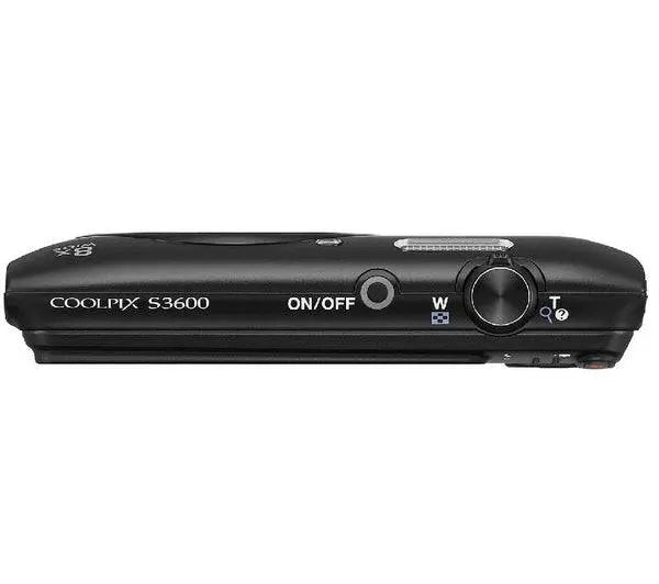 Nikon COOLPIX S3600 20.1 MP Digital Camera with 8x Zoom NIKKOR Lens and 720p HD Video (Silver)