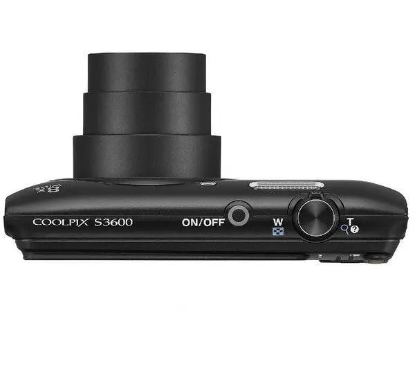 Nikon COOLPIX S3600 20.1 MP Digital Camera with 8x Zoom NIKKOR Lens and 720p HD Video (Silver)