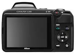 Nikon Coolpix L320 16.1MP Digital Camera with 26x Optical Zoom - BLACK