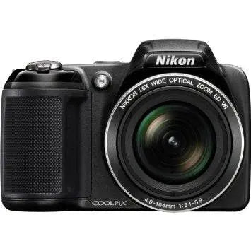 Nikon Coolpix L320 16.1MP Digital Camera with 26x Optical Zoom - BLACK
