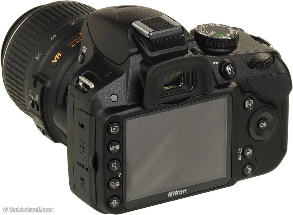Nikon D3200/D3500 DSLR Camera with 18-55mm Lens (Black)