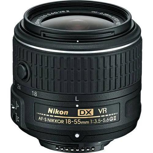 Nikon D3300/D3500 Digital SLR Camera 18-55mm VR 70-300mm 64GB Deluxe Bundle