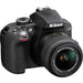 Nikon D3300/D3500 DSLR Camera with 18-55mm Lens (Black)- USA