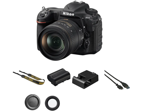 Nikon D500 DSLR Camera with 16-80mm Lens USA