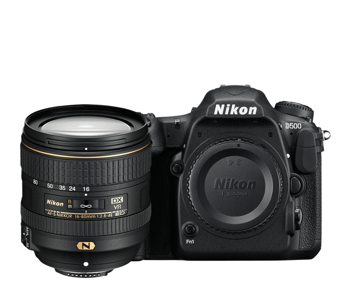 Nikon D500 DSLR Camera with 16-80mm Lens USA