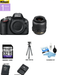Nikon D5100/D5600 Digital SLR Camera With 18-55mm f/3.5-5.6G VR Lens | Sandisk 3GB Memory Card | Spider Tripod | Cleaning Kit