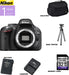 Nikon D5200/D5600 DSLR Camera (Body Only) with Sandisk 32GB | Spider Tripod & Case