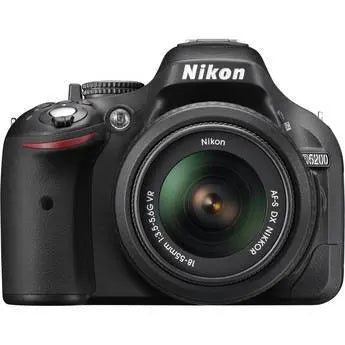 Nikon D5200/D5600 DSLR Camera with 18-55mm VR Lens (Black)