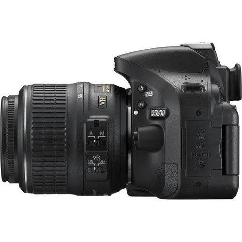 Nikon D5200/D5600 DSLR Camera with 18-55mm VR Lens (Black)