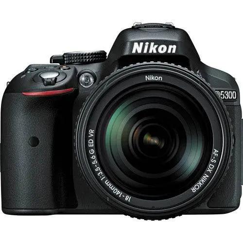 Nikon D5300 DSLR Camera w/Nikon 18-140mm Lens - Black USA Retail Model