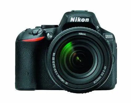 Nikon D5500/D5600 DSLR Camera with 18-140mm Lens (Black)