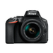 Nikon D5600 24.2 MP SLR - Black - AF-P DX 18-55mm VR Lens