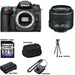 Nikon D7000/D7500 DSLR Camera with 18-55mm VR II Kit USA with Sandisk 32GB MC | Case | Spider Tripod &amp; 3 Year Extended Warranty