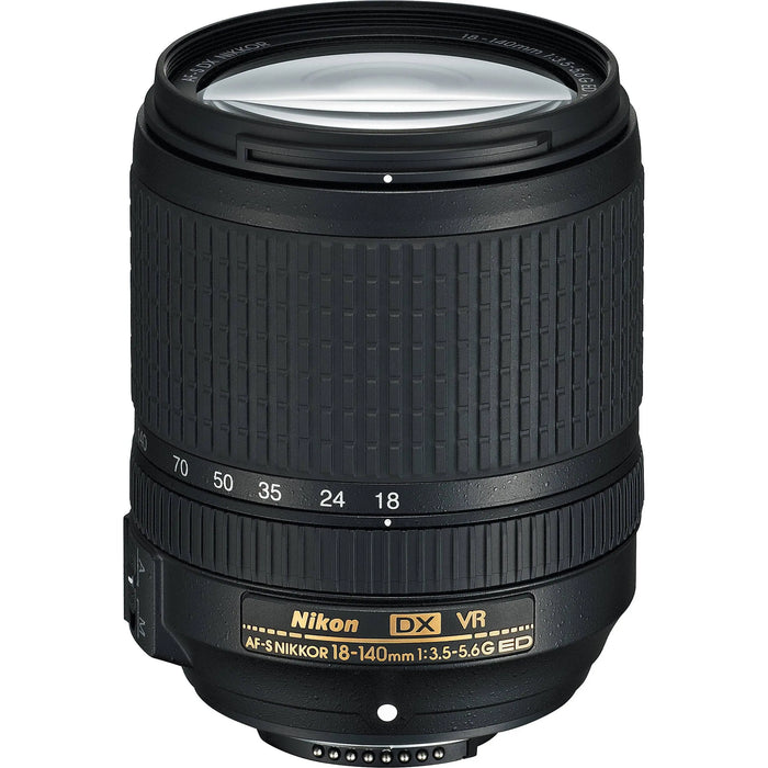 Nikon D7200/D7500 DSLR Camera with 18-140mm Lens | Case | UV Filter | Cleaning Kit &amp; 3 Year Limited Warranty