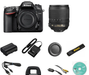 Nikon D7200/D7500 Digital SLR Camera with 18-105mm Lens | Medium Carrying Case | UV Filter | Cleaning Kit &amp; 3 Year Limited Warranty