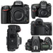 Nikon D750 DSLR Camera (Body Only) with Shure VP83 Microphone | Sandisk 32GB | Card Reader | Cleaning Kit & 3 Year Limited Warranty Bundle