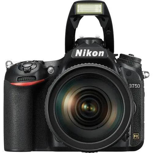 Nikon D750 DSLR Camera with 24-120mm Lens with 3 Year Extended Warranty Package