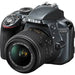 Nikon DSLR D3300 Camera w/Nikon 18-55mm Lens - Grey