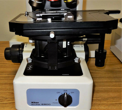 Nikon Eclipse E800 Dual View Microscope