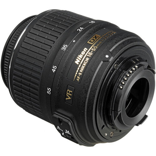 Nikon D5300/D5600 DSLR Camera with 18-55mm and 70-300mm VR Lenses | 2x Sandisk Extreme Pro 128GB Cards | Case | Battery | Charger | Filters &amp; More