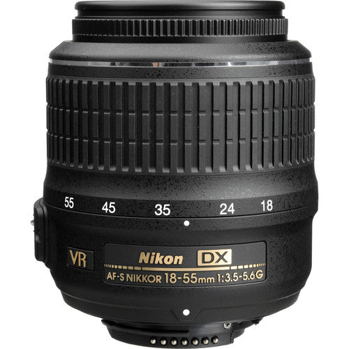 Nikon D5300/D5600 DSLR Camera with 18-55mm and 70-300mm VR Lenses | 2x Sandisk Extreme Pro 128GB Cards | Case | Battery | Charger | Filters &amp; More
