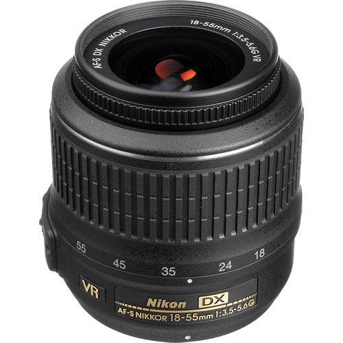 Nikon D5500/D5600 DSLR Camera with 18-55mm VR II Lens (Black) USA