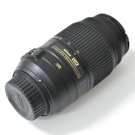 Nikon AF-S DX NIKKOR 55-300mm f/4.5-5.6G ED VR Lens with 58MM Essential Bundle