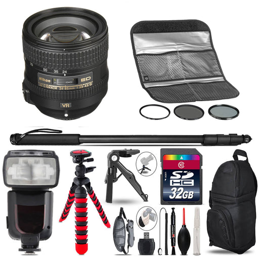 Nikon AF-S NIKKOR 24-85mm f/3.5-4.5G ED VR Professional Kit