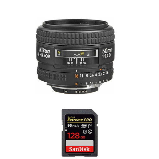 Nikon AF NIKKOR 50mm f/1.4D Autofocus Lens Couple Extreme
