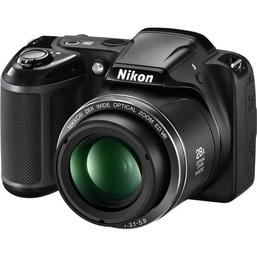 Nikon COOLPIX L340 Digital Camera (Black) USA — BuyDirect & Save