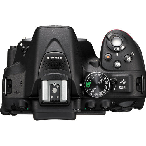 Nikon D5300/D5600 DSLR Camera with 18-55mm and 70-300mm VR Lenses | 2x Sandisk Extreme Pro 128GB Cards | Case | Battery | Charger | Filters &amp; More