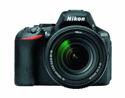 Nikon D5500/D5600 DSLR Camera with 18-140mm Lens (Black)