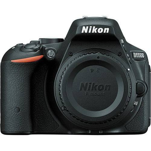 Nikon D5500/D5600 DSLR Camera with 18-140mm Lens (Black) USA Starter Bundle