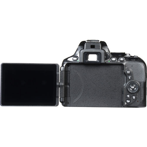 Nikon D5600 24.2 MP DSLR Camera + AF-P DX 18-55mm &amp; 70-300mm Ed VR + Accessory Bundle