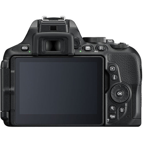 Nikon D5600 24.2 MP DSLR Camera + AF-P DX 18-55mm &amp; 70-300mm NIKKOR Zoom Lens Kit + Accessory Bundle